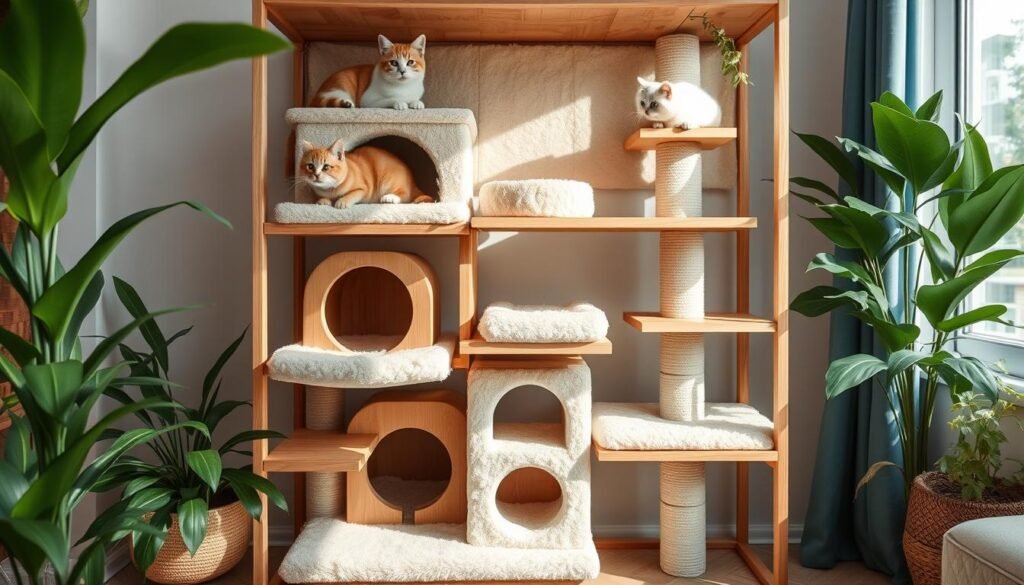 Compact Cat Climbing Furniture