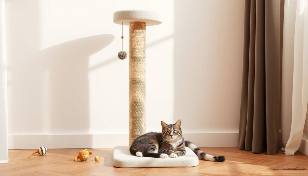 PEEKAB Cat Scratching Post Premium