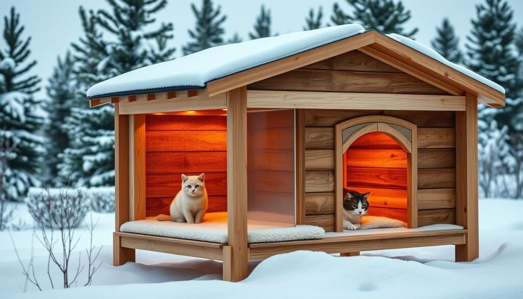 Toozey Elevated Outdoor Cat House