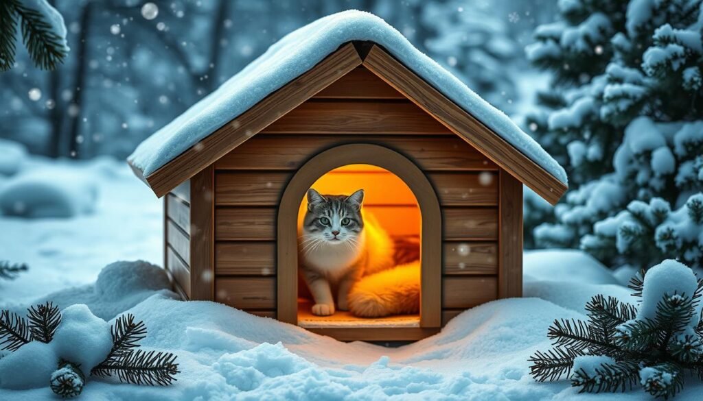 heated cat houses design